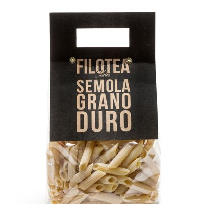 Filotea • Penne Rigate Pasta di Semola di Grano Duro 500g