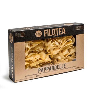 Filotea • Nidi Pappardelle Nidi di Pasta Artigianale all'Uovo 500g