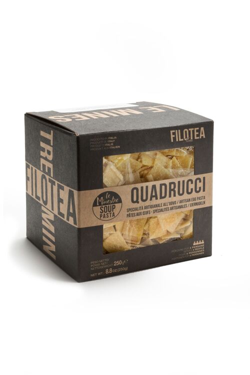 Filotea • Quadrucci Pasta all'Uovo Artigianale 250g