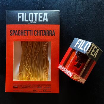 Filotea • Spaghetti Alla Chitarra Pâtes Artigianale All'Uovo Vergata 250g 2