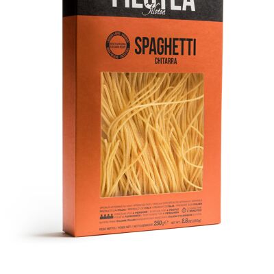 Filotea • Spaghetti Alla Chitarra Pasta Artigianale All'Uovo Vergata 250g