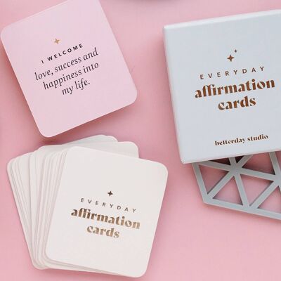 Everyday Affirmation Cards | Positivity Mindfuless Cards