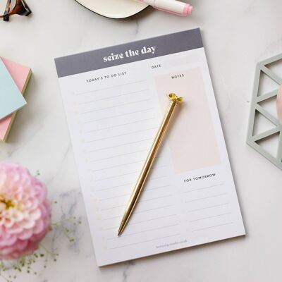 Seize The Day - Bloc de notas diario Seize The Day Planner