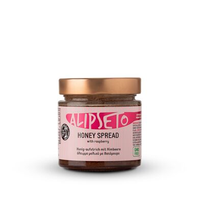 Crema spalmabile al miele con lamponi