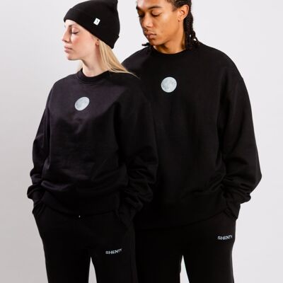 Sudadera Pesada Lunar Black