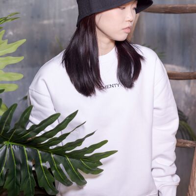 4Seasons Sweatshirt Oversized Polar White