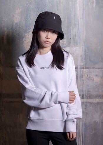 Sweat 4Seasons Oversize Blanc Polaire 3