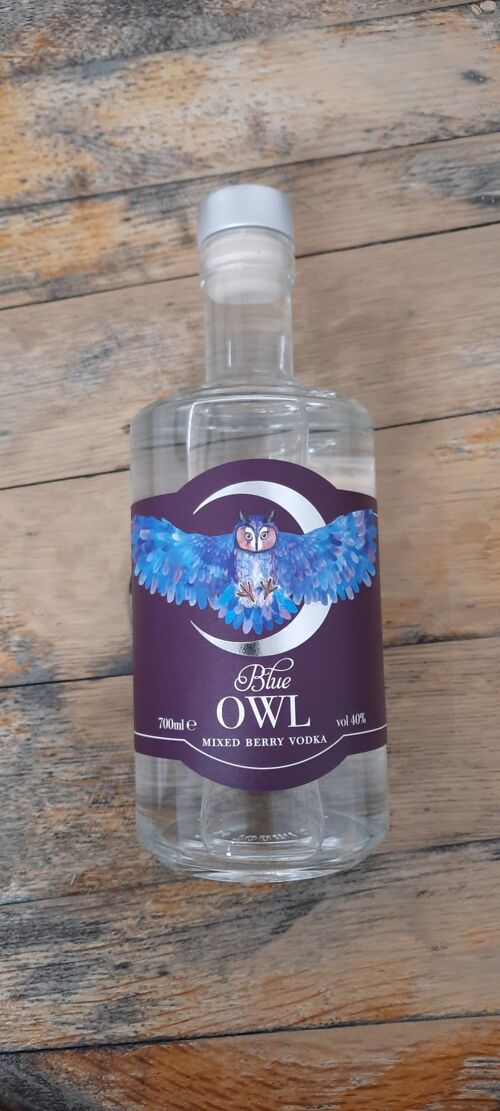 Blue Owl Vodka with Mixed Berry