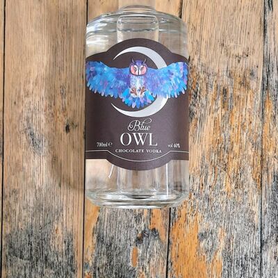 Vodka Blue Owl con cioccolato