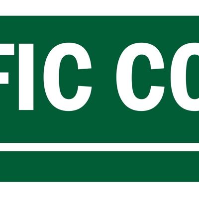 Pacific Coast Highway Right sign