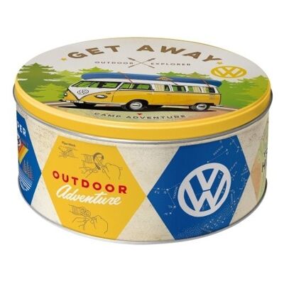 Round storage jar VW Bulli - Lets get away