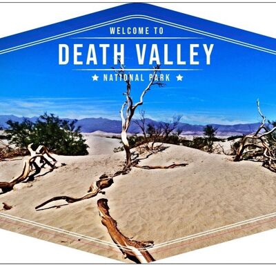 Imán de nevera Parque Nacional del Valle de la Muerte