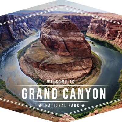 Magnete per il frigorifero Grand Canyon - Parco Nazionale