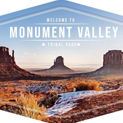 Aimant Frigo Monument Valley - Parc National