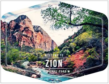 Aimant Frigo Zion - Parc National