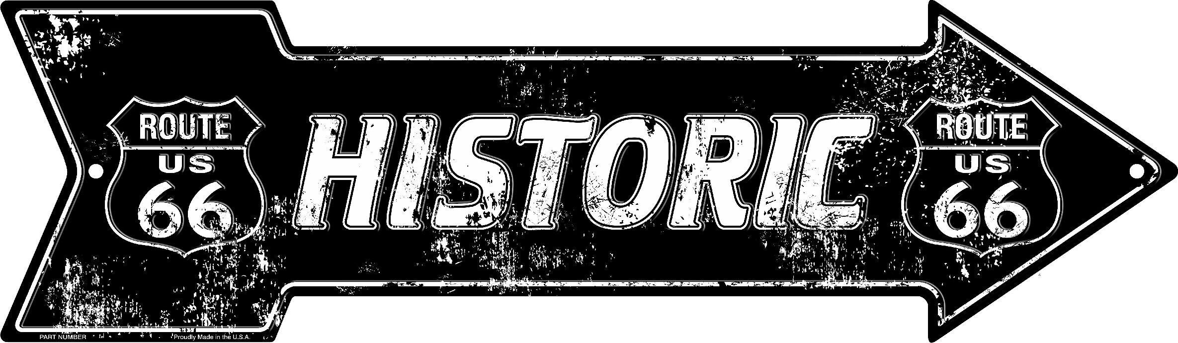 Segno di freccia Percorso storico 66