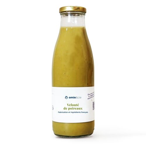 Vélouté de poireaux de Charente bio - 75 cl