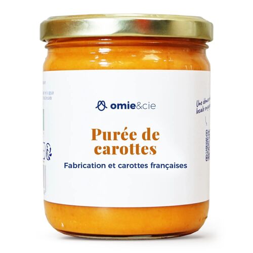 Purée de carottes de Charente bio - 380 g