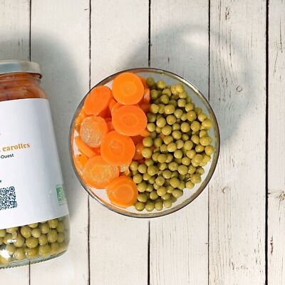 CLEARANCE - Carrot peas - without additive