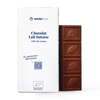 DESTOCKAGE - Chocolat au lait intense 42% 1