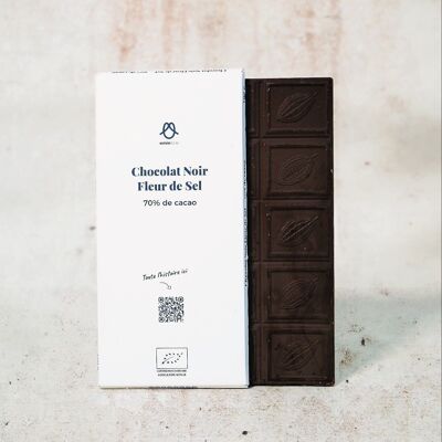 LIQUIDACIÓN - Chocolate negro 70% flor de sal