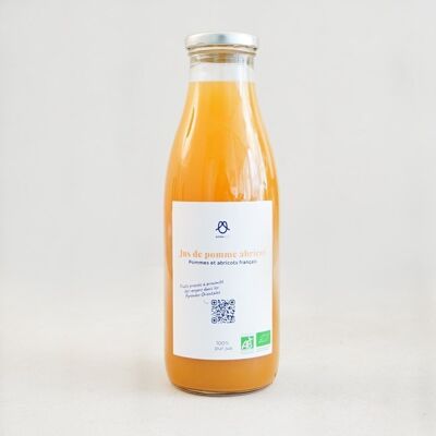 Pur jus de pomme abricot des Pyrénées Orientales