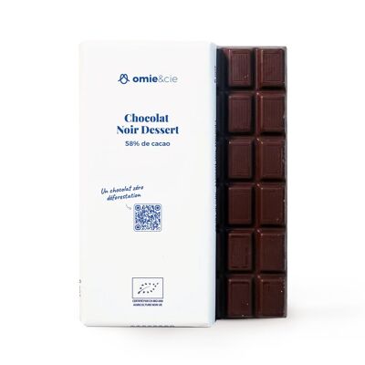 LIQUIDACIÓN - Postre de chocolate negro 58%