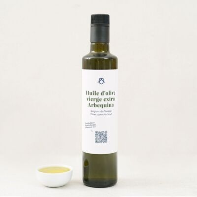 Reifes fruchtiges Olivenöl extra vergine