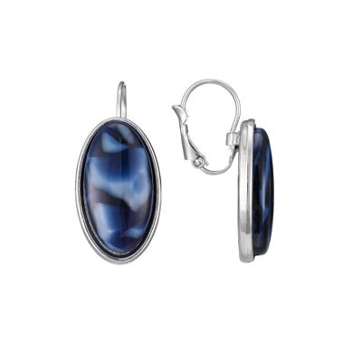 Benedicte blue sleeper earring