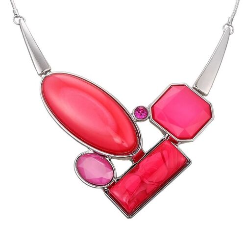 Collier Benedicte fuchsia