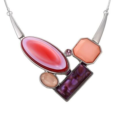 Collier Benedicte violet