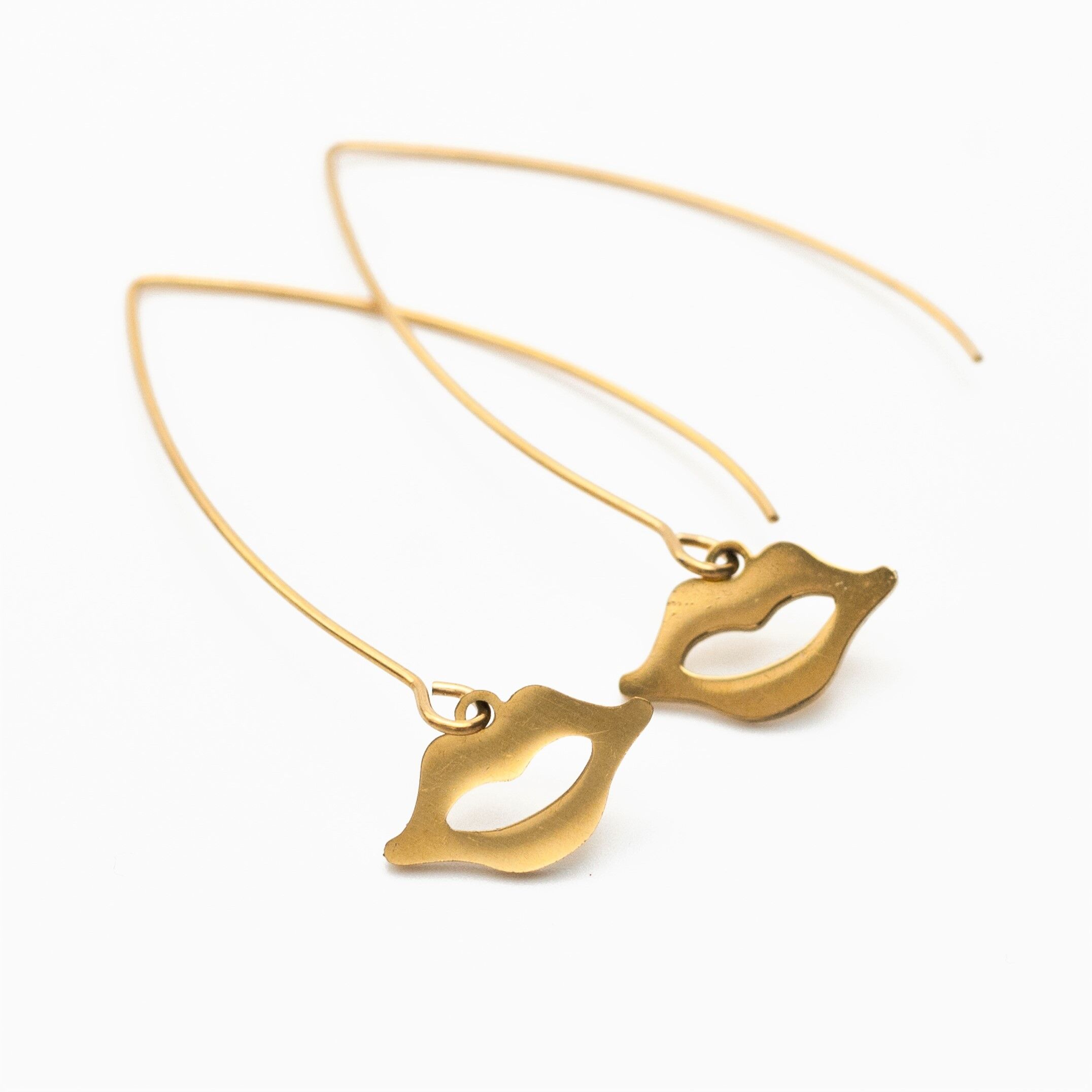 Speak Your Trush Orecchini Wishbone - Oro