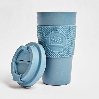 Tasse à Café Réutilisable Compostable Neon Kactus - Super Sonic 16oz