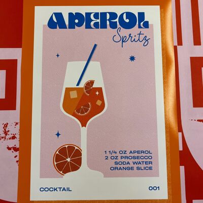 A3 teal aperol spritz