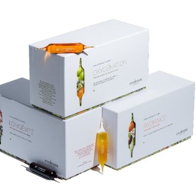 Pack Trio Panaché - Longévité - Radiance - Oxygénation