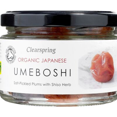 Pruneaux salées umeboshi au shiso japonaises biologiques 200g (FR-bio-09)