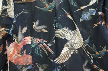 Robe chemise oiseaux sauvages 6