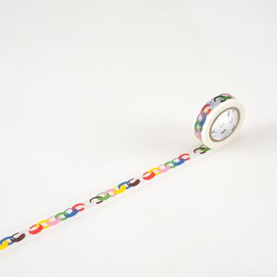 MT MINA Motif anneaux couleurs vives / ring vivid
