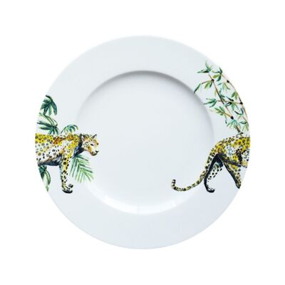 Dinner plate Jungle Stories Panther