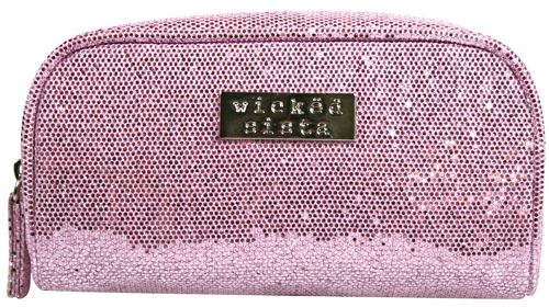 Bag Glitter Small Round Top Pink Kosmetiktasche Tasche