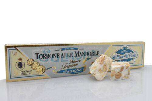 Torrone | Bianco Tenero alle Mandorle | 200 g