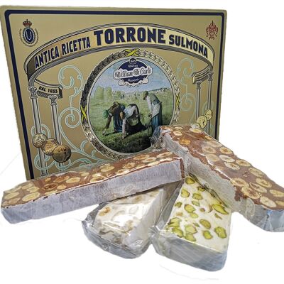 Scatola Latta Torroni Assortiti | 400 g