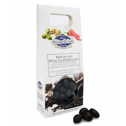 Neromania - Pistacchi al Peperoncino | 100g