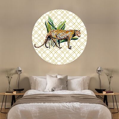 Wallpaper circle panther Wild Jungle Stories Panther