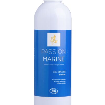 Tonisierendes Duschgel mit marinen Wirkstoffen und ätherischen Ölen von Ylang-Ylang & Palmarosa - 500 ml