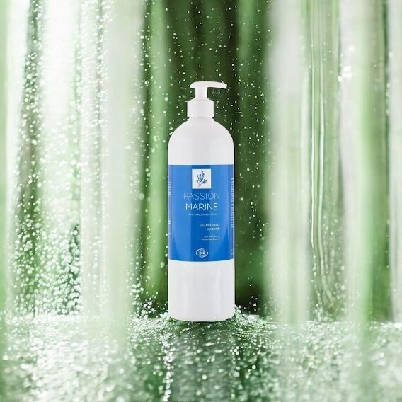 Shampoo doccia con principi attivi marini e fragranza di bambù - 1L