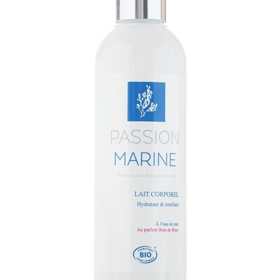 Moisturizing & Toning body milk with sea water and rosewood scent
