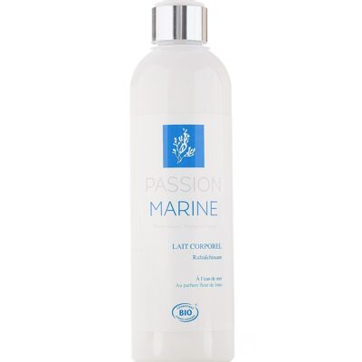 Refreshing body milk with sea water and lotus flower fragrance