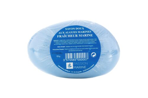 Savon doux Aux algues marines Fraicheur marine - 125 g