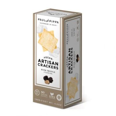 Vegan Truffle Crackers, Single Edition, Paul & Pippa